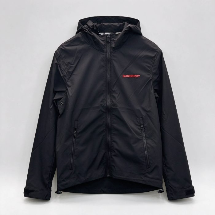 Burberry Logo-print Nylon Hooded Windbreaker - Image 5