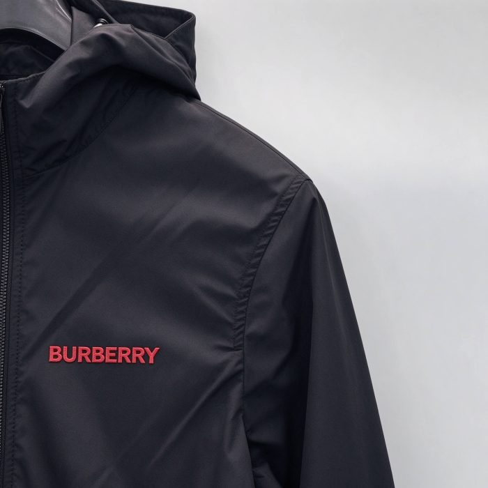 Burberry Logo-print Nylon Hooded Windbreaker - Image 6